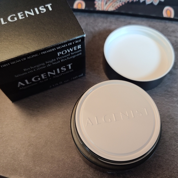 Algenist Power Recharging Night Pressed Serum Antiaging Nourishing Glow Skin - Picture 4 of 5